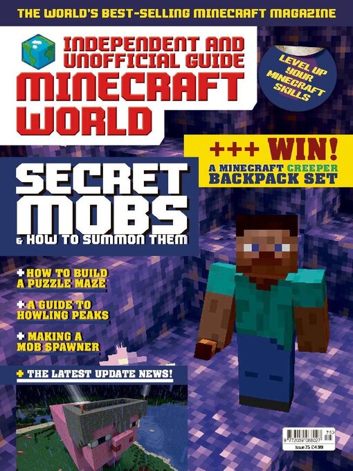 Cover image for Minecraft World Magazine